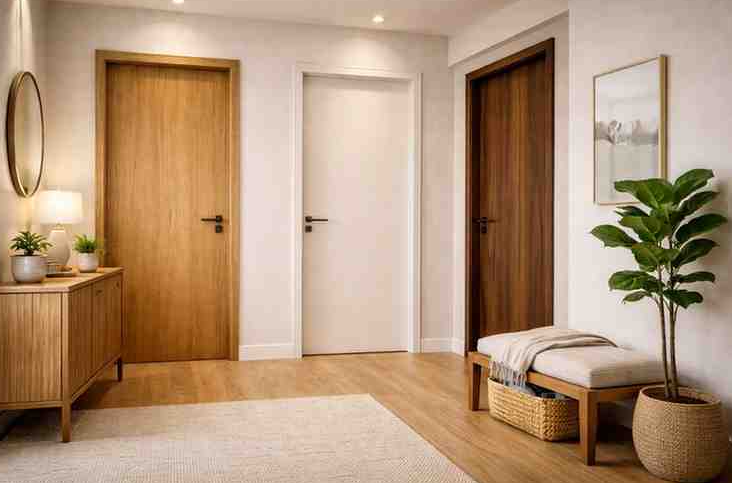 How Flush Doors Add Value to Your Home Interiors